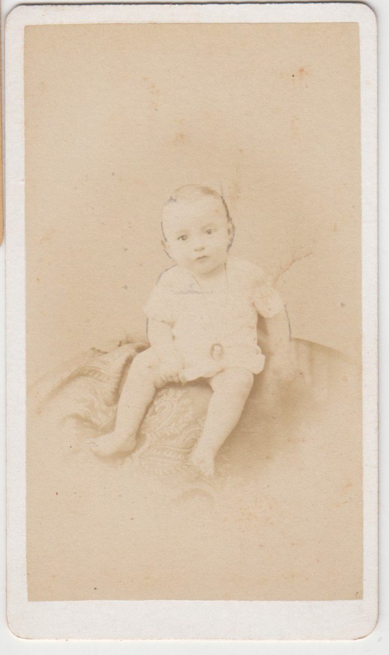 Foto photo cdv ritratto Ado Boninsegni by G. Salvi Prato …