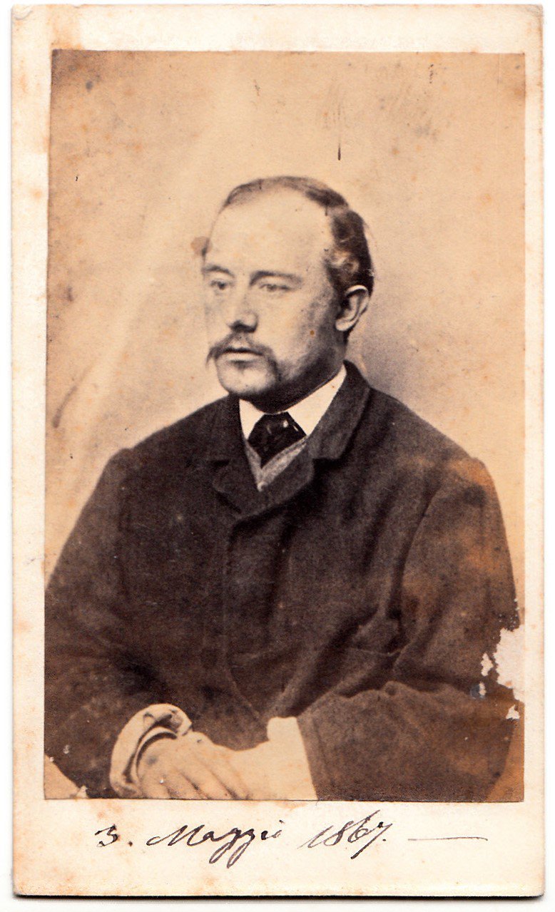 Foto photo cdv ritratto di Pasquale D'Abbraccio by Anonimo 1867