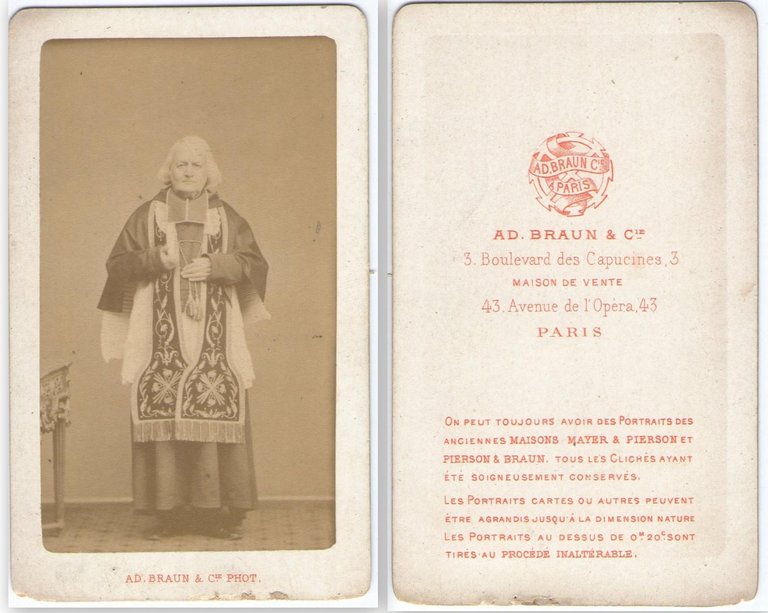 Foto photo sacerdote con stola liturgica by Ad. Braun & …