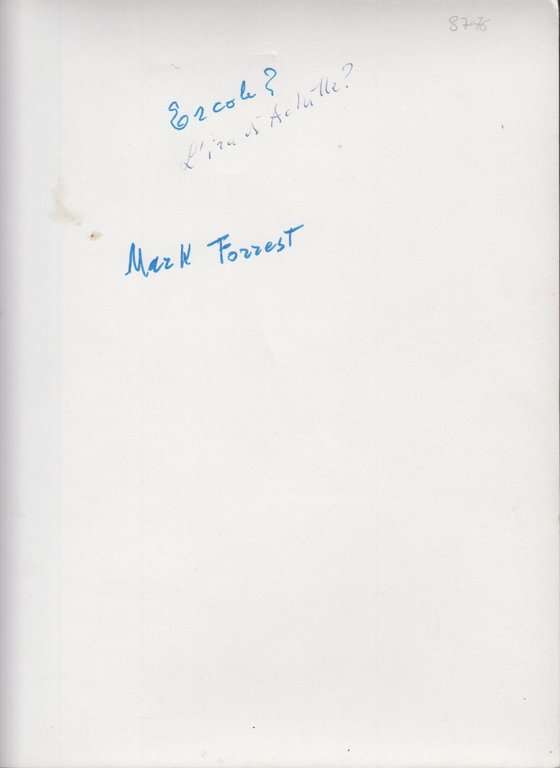 Foto photo Vintage Mark Forrest 1960 c.a.