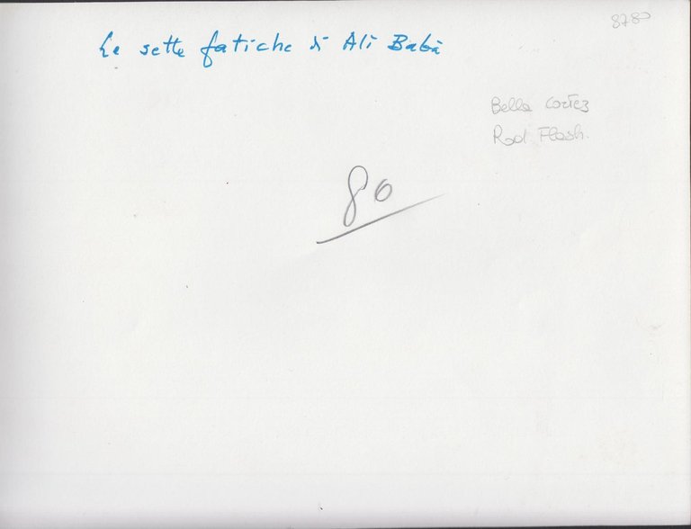 Foto vintage photo film: Le sette fatiche di Alì Babà …