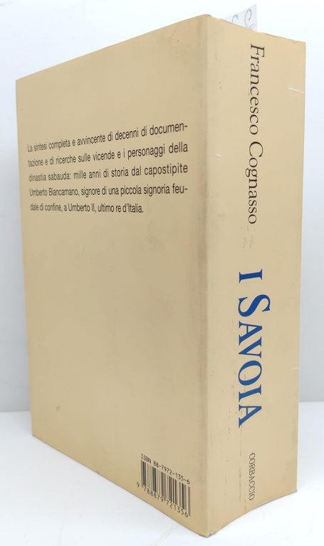 Francesco Cognasso I Savoia Corbaccio 1999 | Immagine Gallery 2