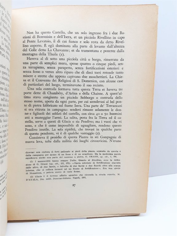 Francesco Lemmi L'assedio di Mommeliano 1690-1691 edizioni Roma 1935