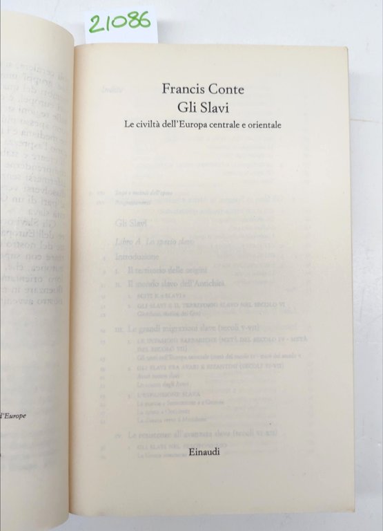 Francis Conte Gli slavi le civiltà dell'Europa centrale e orientale …