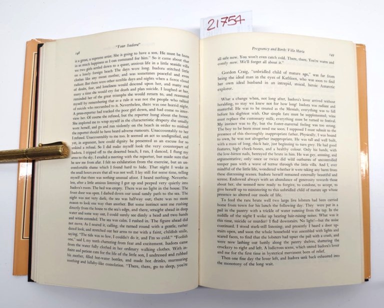 Francis Steegmuller Your Isadora Mac Miller 1974