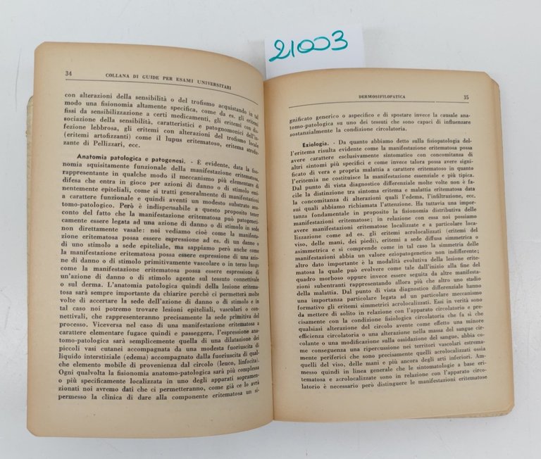 Franco Flarer Dermosifilopatica 3° edizione Cedam 1957