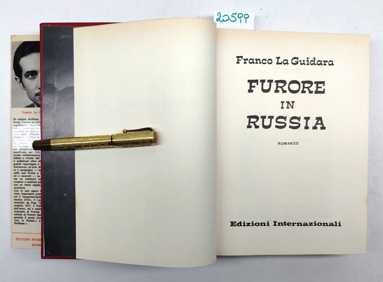 Franco La Guidara Furore in Russia Edizioni Internazionali ristampa 1979