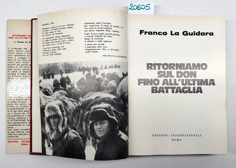 Franco La Guidara Ritorniamo sul Don fino all'ultima battaglia Edizioni …