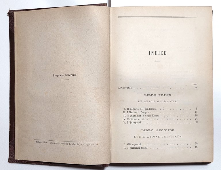 Fratellanze segrete studio di Giovanni De Castro Milano Tipografia Editrice …