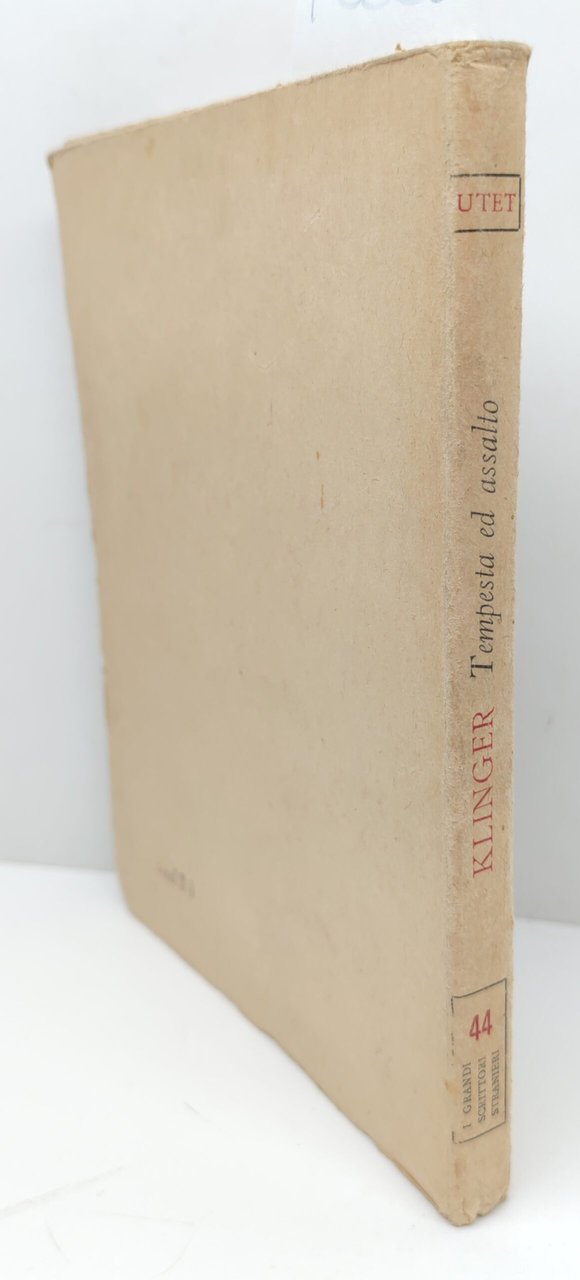 Friedrich Max Klinger Tempesta ed assalto 1946 UTET | Immagine principale