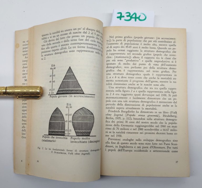 Frizz Baade Nutrire il mondo Feltrinelli 1960 1∞ ed