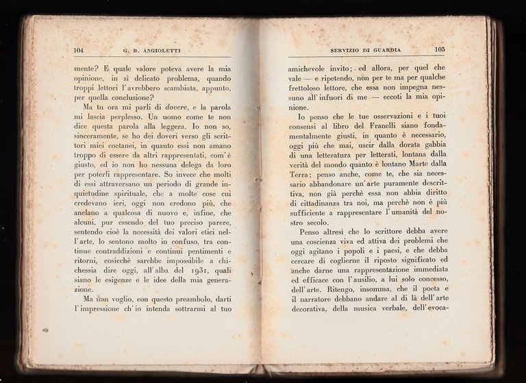G.B. Angioletti Servizio Di Guardia Giuseppe Carabba Editore Senza Data | Immagine Gallery 2