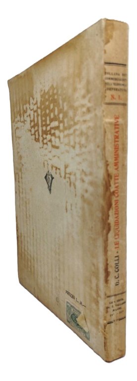 G. C. Colli Le liquidazioni coatte amministrative Vallardi 1936