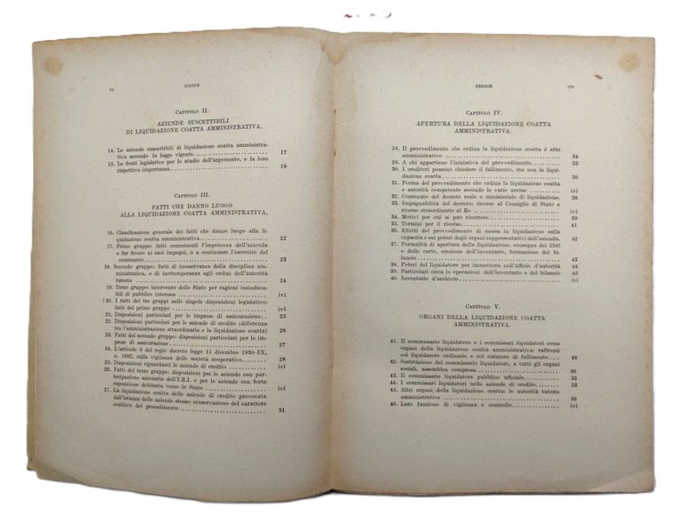 G. C. Colli Le liquidazioni coatte amministrative Vallardi 1936