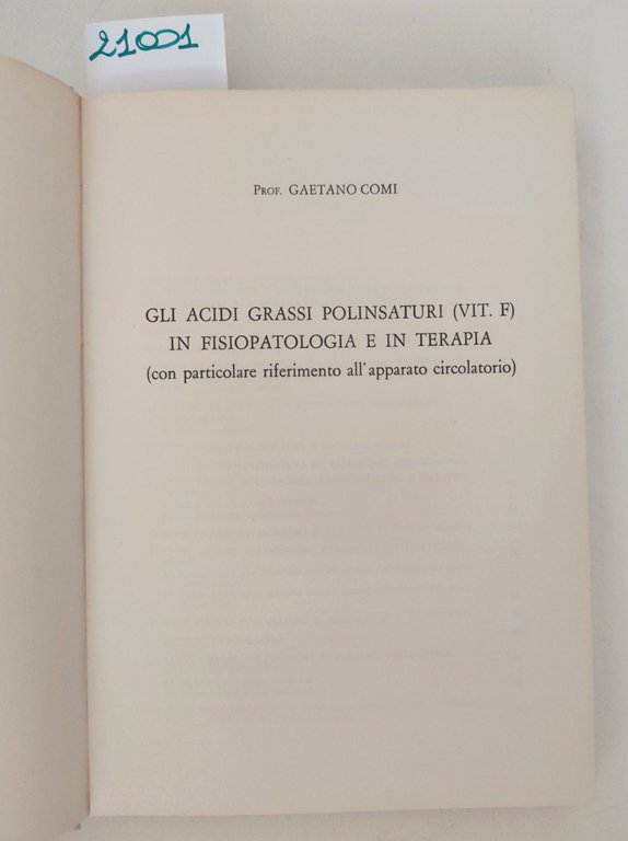 G. Comi Gli acidi grassi polinsaturi (vita F) in fisiopatologia …