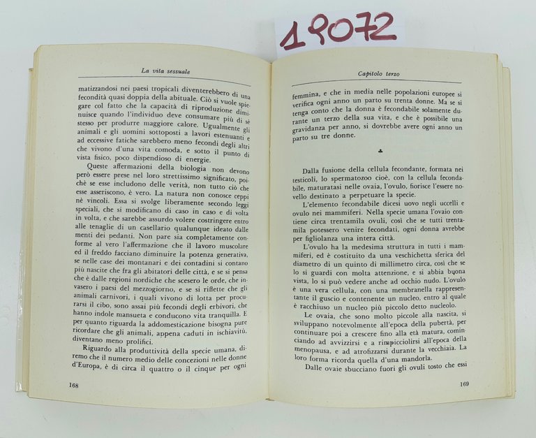 G. Franceschini Vita sessuale Hoepli 1968