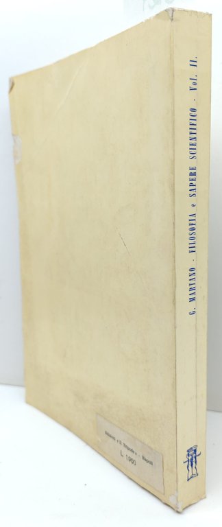G. Martano Filosofia e sapere scientifico Il tripode 1971 | Immagine Gallery 2