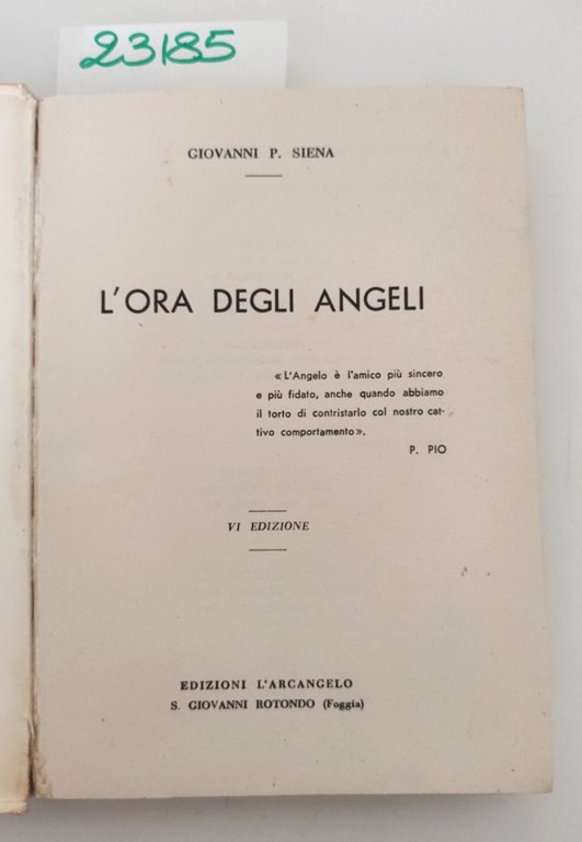 G. P. Siena L' ora degli angeli L'Arcangelo 6° edizione … | Immagine Gallery 3
