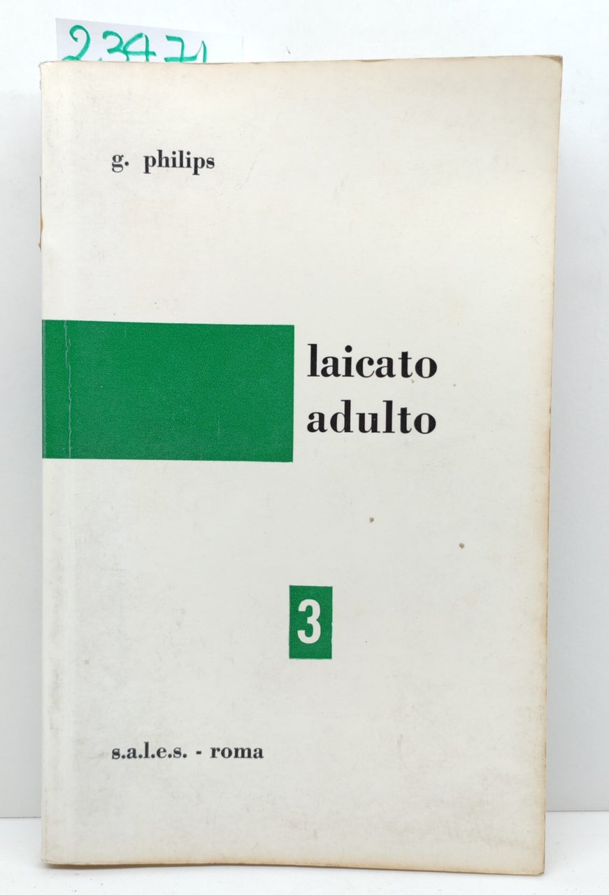 G. Philips Laicato adulto numero 3 Sales 1964 | Immagine principale
