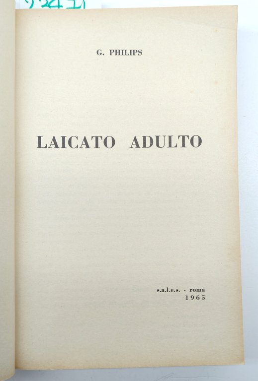 G. Philips Laicato adulto numero 3 Sales 1964 | Immagine Gallery 3
