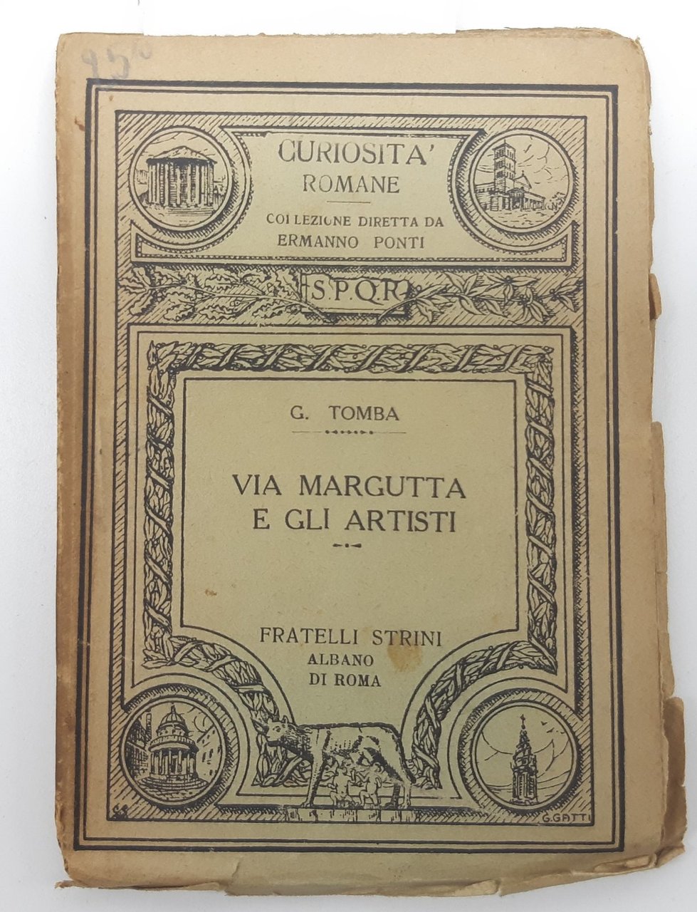 G. Tomba Via Margutta e gli artisti Strini 1928