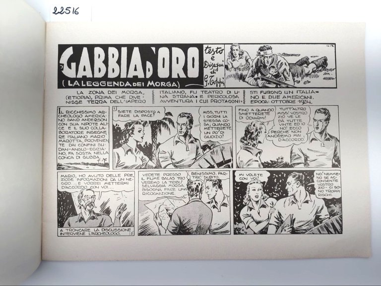 Gabbia d'oro La leggenda dei Morga Nerbini ristampa anastatica