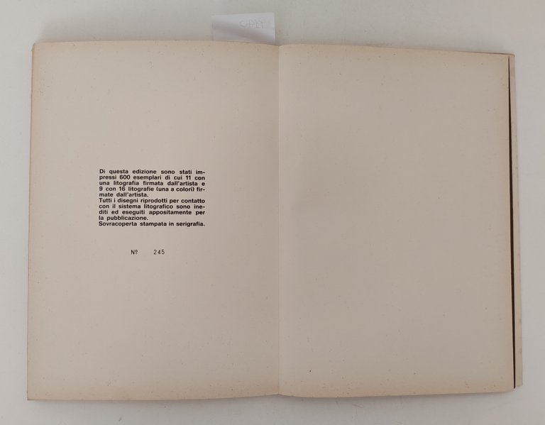 Galiotto panorama d'arte moderna grafica La Nuova Foglio editrice