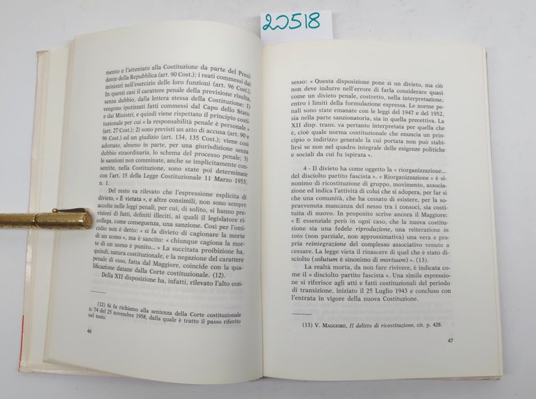Gastone Nencioni La legge Scelba una barbara reliquia prefazione di …