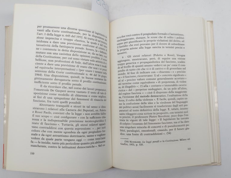 Gastone Nencioni La legge Scelba una barbara reliquia prefazione di …