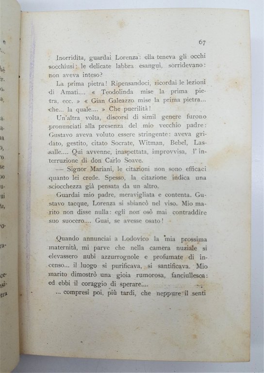 Gemma Ferruggia L'enigma Soave, Follie muliebri De Renzis La Vergine …