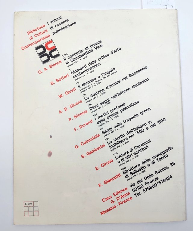 Generazione zero n. 16 1 febbraio 1972 D'Anna