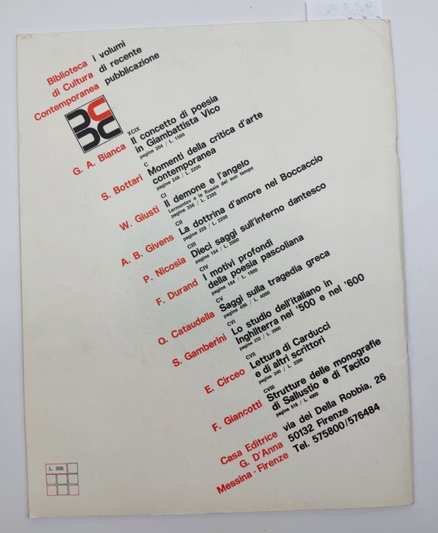 Generazione zero n. 17 1 marzo 1972 D'Anna