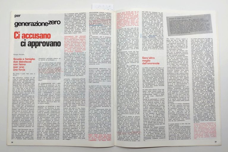 Generazione zero n. 17 1 marzo 1972 D'Anna