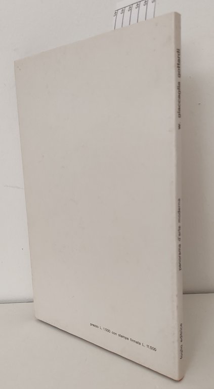 Giaccaglia panorama d'arte moderna grafica La nuova Foglio