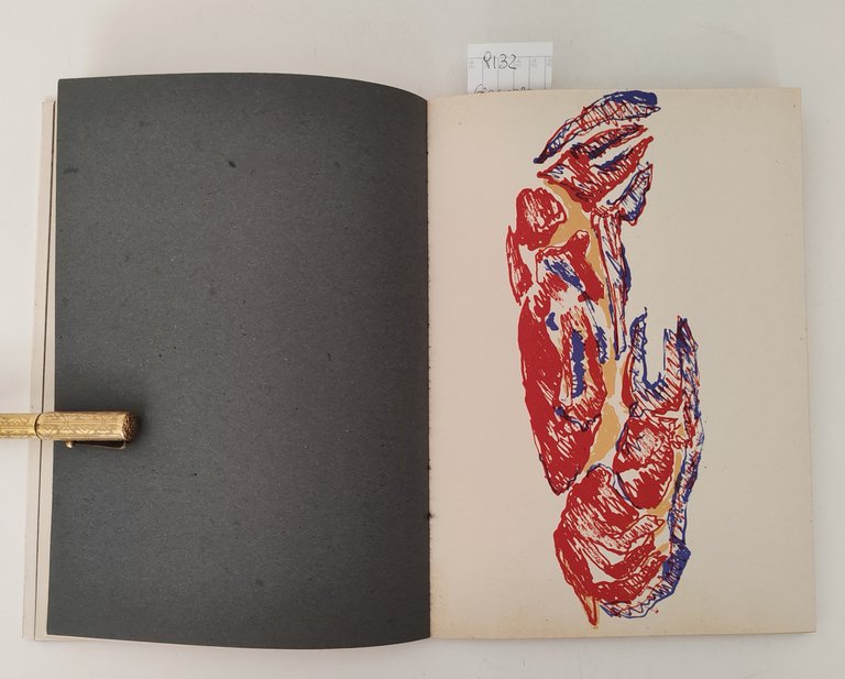 Giaccaglia panorama d'arte moderna grafica La nuova Foglio