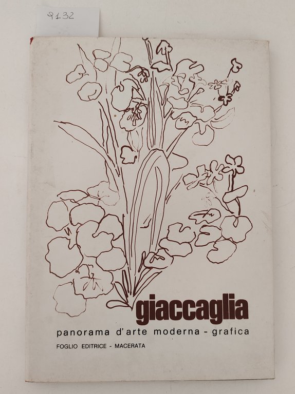 Giaccaglia panorama d'arte moderna grafica La nuova Foglio