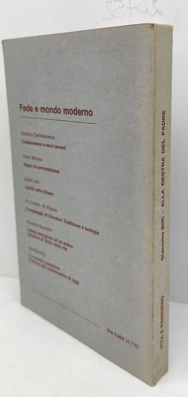 Giacomo Biffi Alla destra del padre nuova sintesi di teologia …