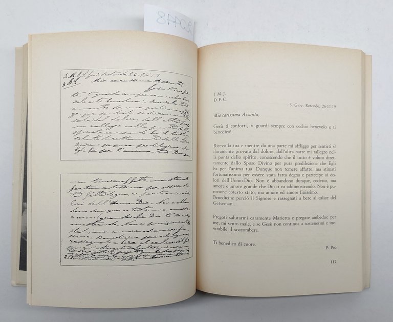 Giacomo Cardinale Lercaro Lettere di Padre Pio vol 1 ristampa …