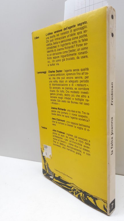 Gialli Garzanti Fredman La falsa Joanna 1972 n. 7