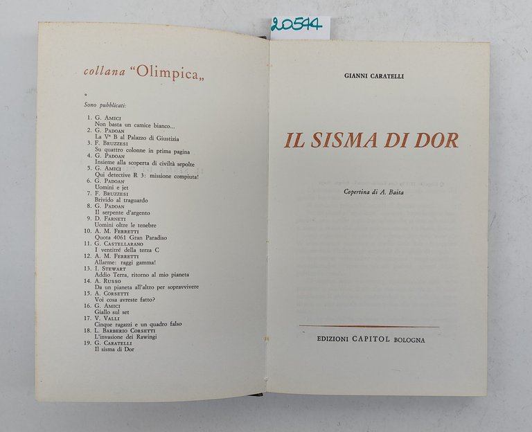 Gianni Caratelli Il sisma di Dor Capitol 1975