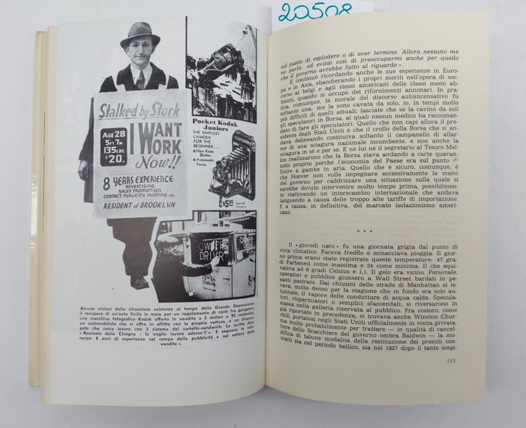 Gianni Lazotti Quel giovedì nero del 1929 Ciarrapico 1969