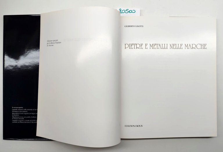Gilberto Lisotti Pietre e metalli nelle Marche Edizioni Bolis 1996