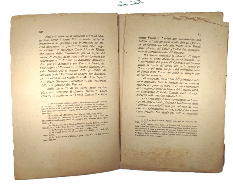 Gino Albi L'Abruzzo marittimo monografia 1915 De Arcangelis