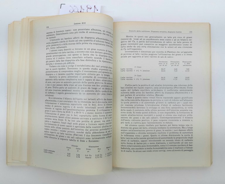 Gino Frontali L'alimentazione del bambino Luigi Pozzi 1958 4°edizione