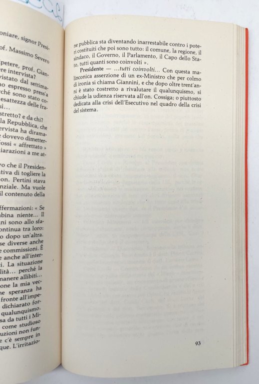 Giorgio Almirante processo alla Repubblica Ciarrapico editore 1980