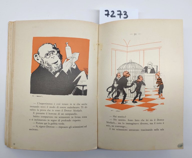 Giorgio Bertinetti Zozò il furfantello trasformato in scimmiotto IX migliaio …