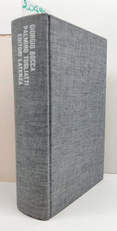 Giorgio Bocca Palmiro Togliatti Laterza 1973 2° edizione