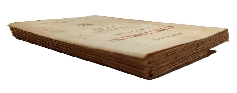 Giosuè Borsi Confessioni a Giulia nuova edizione Treves 1935