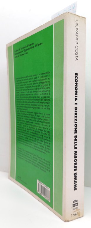 Giovanni Costa Economia e direzione delle risorse umane UTET 1996 | Immagine Gallery 2