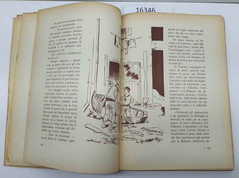 Giovanni Descalzo B‡ciga il mozzo 1∞ ed. Paravia 1946